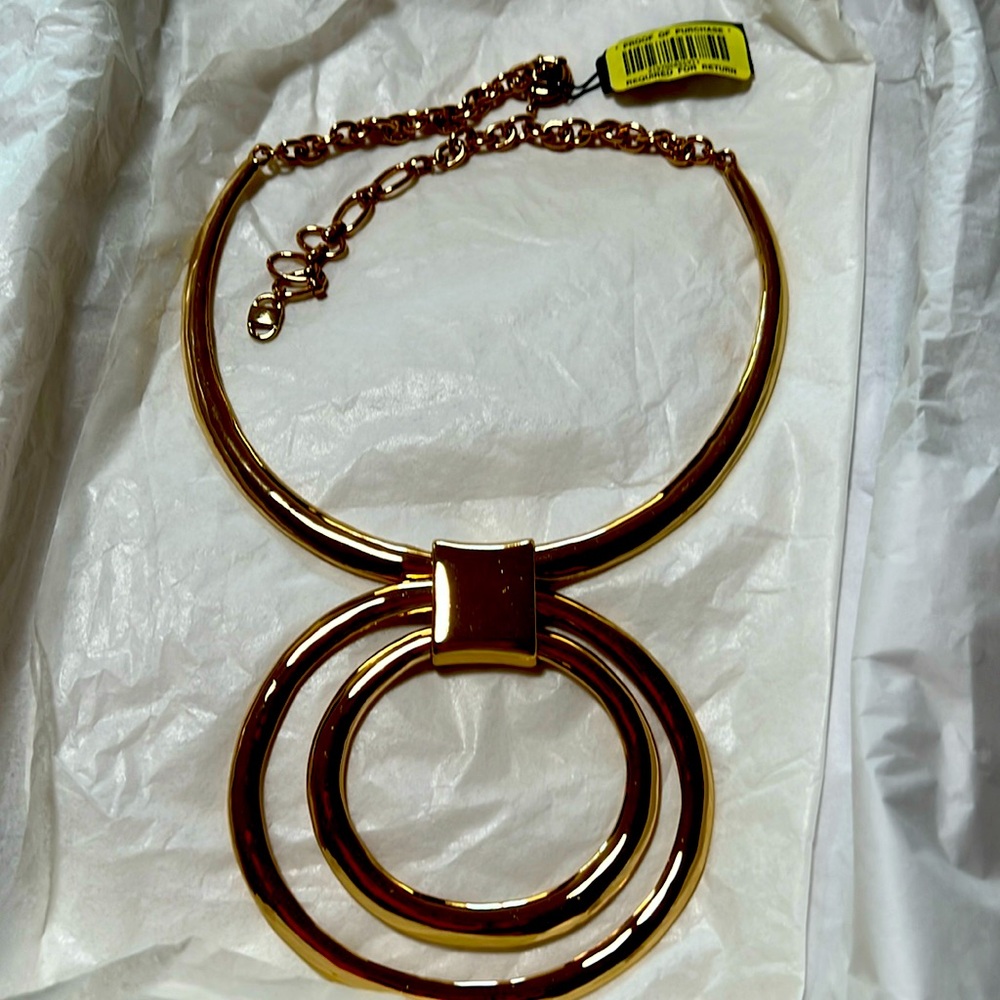 Gold necklace